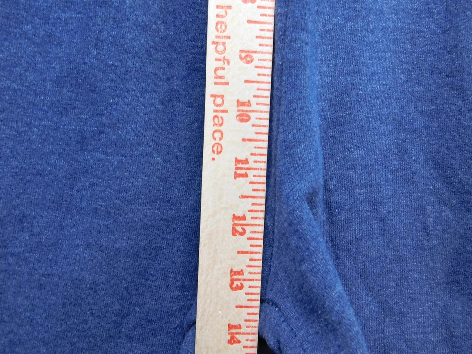 Pantalones deportivos Just My Size para mujer 1X azul ComfortBlend polar Pull On Lounge Foto 4 de 4