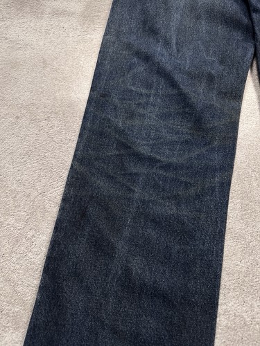 Pantalones de mezclilla pintados estilo Helmut Lang vintage vanguardista desgastados talla 34 para hombre - Imagen 12 de 16