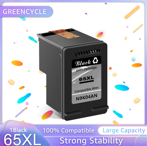Cartouches Remanufacturées 65XL Noir & Couleur Compatibles HP Envy Deskjet - Zdjęcie 8 z 11