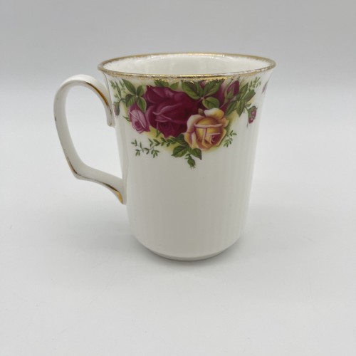 Taza Royal Albert Old Country Roses Bristol Beaker 1962 Cottage Floral - Imagen 6 de 12