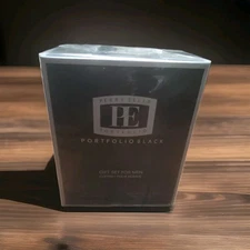 2 Pack GIFT SET PERRY ELLIS PORTFOLIO BLACK EDT Spray 3.4 oz + Body Spray 6 Oz
