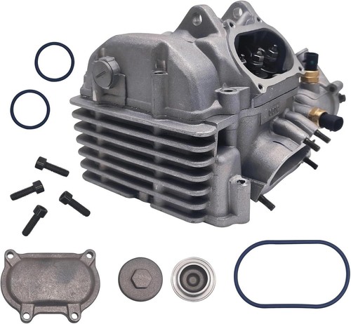 2pack Cylinder Head for HISUN HS 700 CREW SECTOR Missing connector piece use Old - Picture 3 of 4