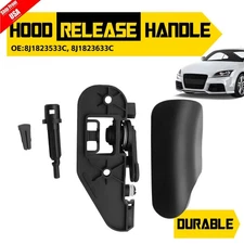 1x Set Hood Latch Release Handle Lever For Audi TT TTs 2008-15 2.0L 3.2L 2-Door