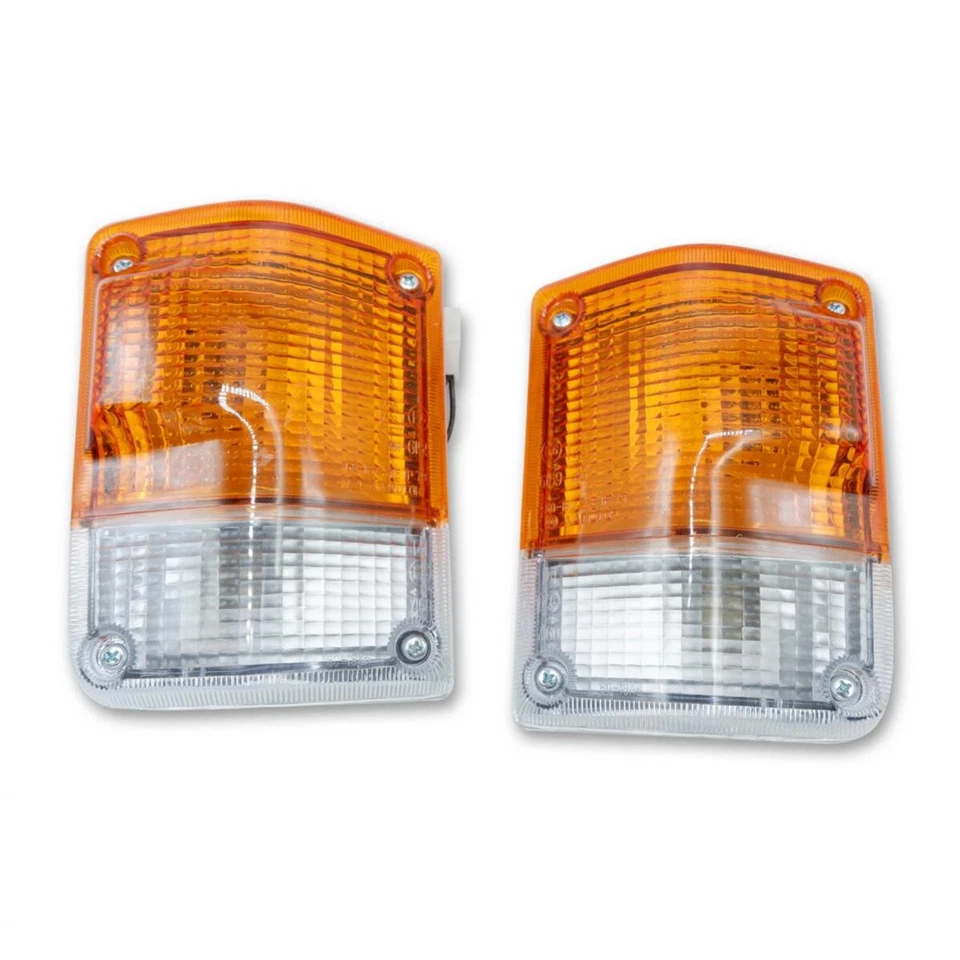 Set Front Corner Turn Signal Light For Toyota Land Cruiser FJ60 BJ60 1982 - 1986 Foto 4 de 4