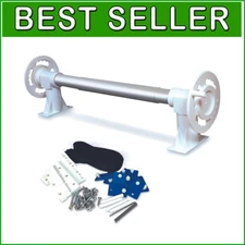 Effortless Above Ground Pool Solar Reel System - Weather Resistant & Versatile