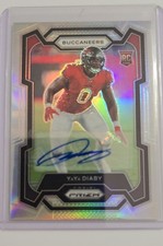 2023 Panini Prizm - Rookies YaYa Diaby #394 Silver Prizm Autographs (AU, RC)