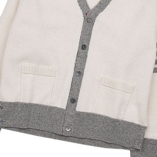 Thom Browne Men's 4-Bar Stripe Wool Cardigan 64452527 - Picture 7 of 10