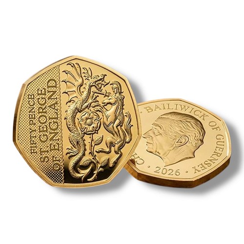 2026 St George Of England 50p Legal Tender Coin