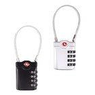  2 szt. Zamek kombinowany Zamki do walizki Mały zamek do walizki