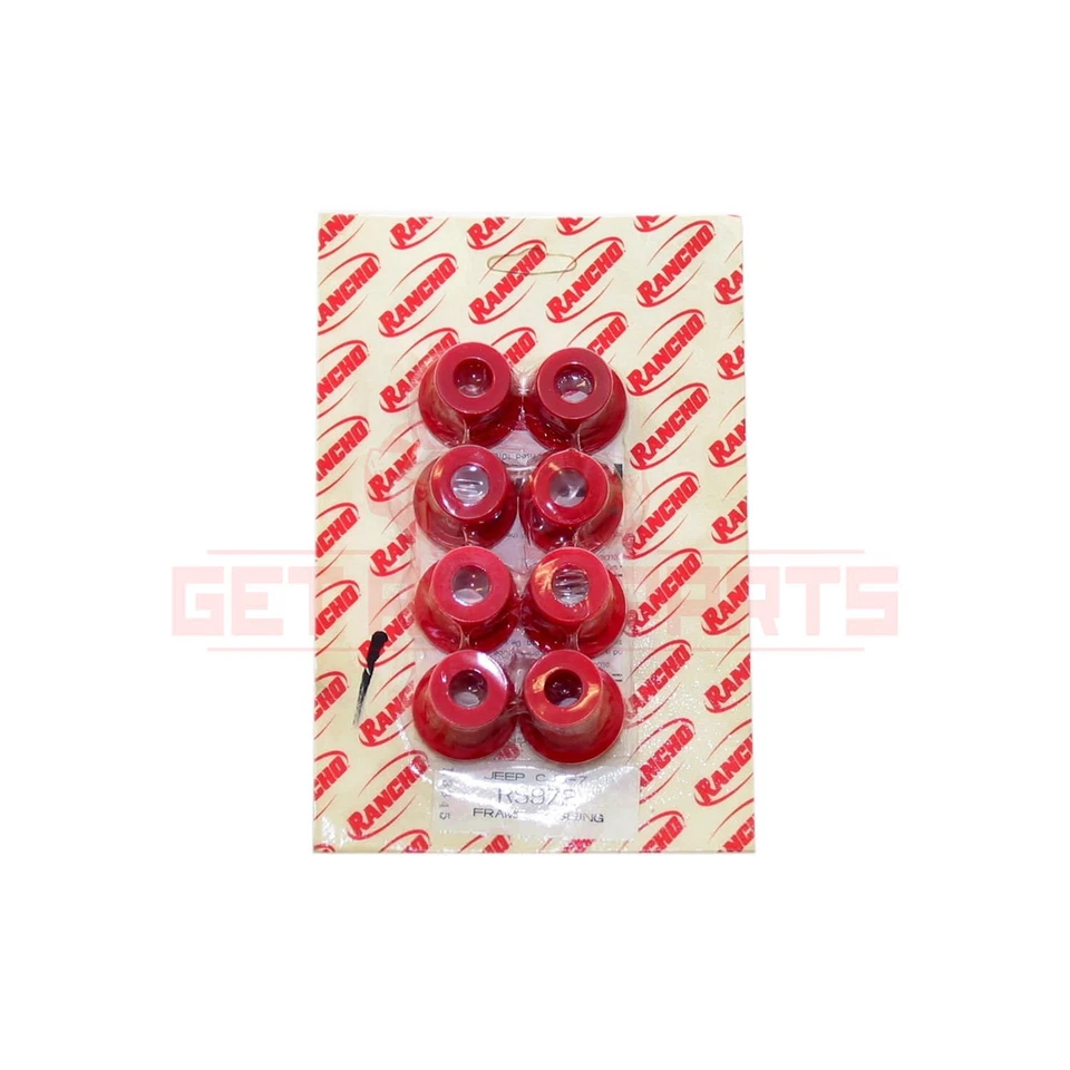 Buje de resorte de hoja delantero y trasero Rancho 1976-86 para Jeep CJ7 Foto 2 de 2