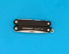 Leatherman Squirt ES4 Multi-Tool Knife Wire Strippers Electrician! BLACK!