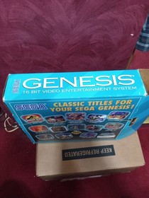 Sega Genesis III Model 3 Console Core System Bundle Tested CIB W/10 CIB Games