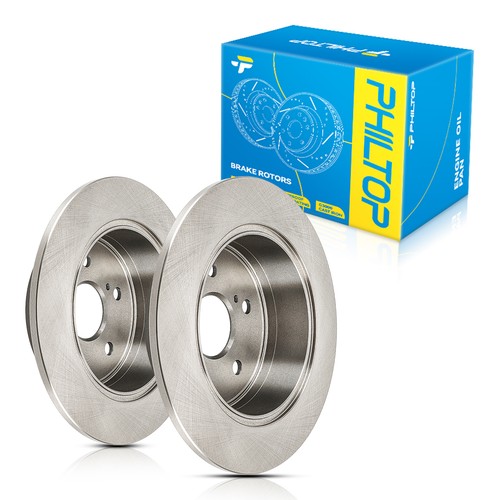 Rotores de freno de disco sólidos traseros para 12-17 Camry 13-18 Lexus ES350 13-18 Avalon - Imagen 13 de 14