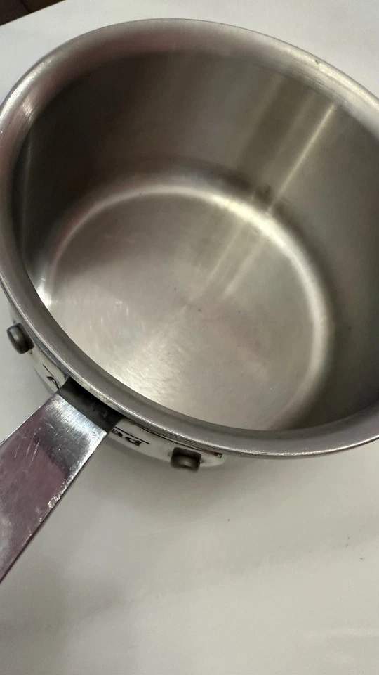 All Clad D5 Stainless Steel 1.5qt Sauce Pan With Lid - Image 3 of 4