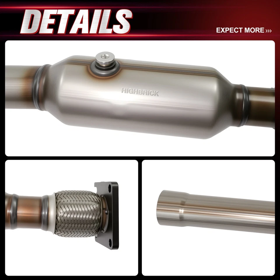 Conversor catalítico para 2001-2007 Dodge Grand Caravan/Chrysler Town 3.3L/3.8L - Imagem 3 de 4