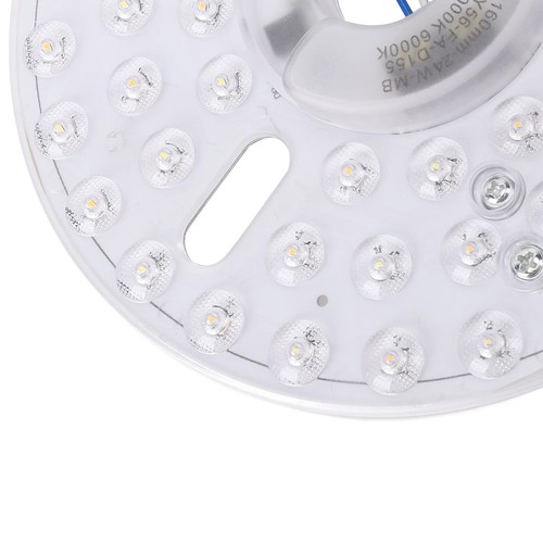 6.3in LED Ceiling Fan Light Kit Magnetic 24W Dimmable 3CCT 3000K 4000K 6000K - Picture 24 of 24