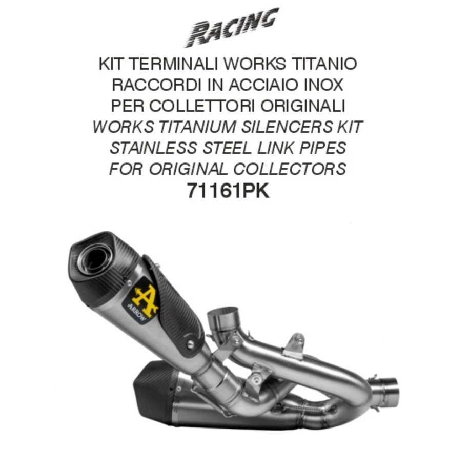 EXHAUSTS MUFFLERS ARROW WORKS TITANIUM END CAP CARBON DUCATI PANIGALE V4 / V4R - Изображение 4 из 4