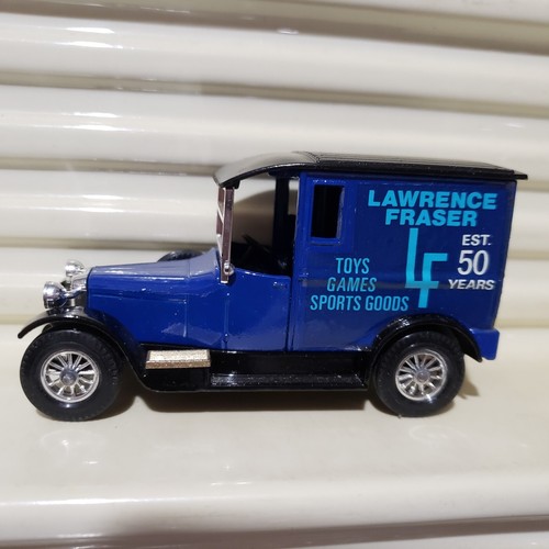 Lesney Matchbox 1983 Code 2 Yesteryear Y5D LAWRENCE FRASER 1927 Talbot Van NuBxd - Picture 3 of 11