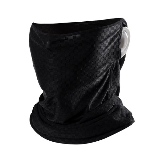 Cooling Neck Gaiter Half Face Mask Bandana with Ear Hangers for Outdoor Sports - Bild 10 von 20