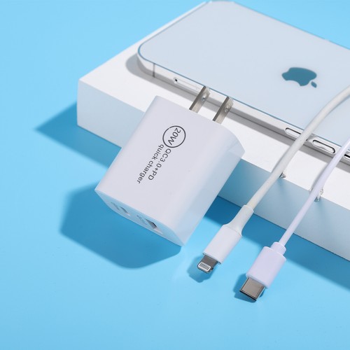 20W For iPhone 14 13 12 11 XR 8 Fast Charger Block USB Type C Wall Power Adapter - Picture 12 of 12