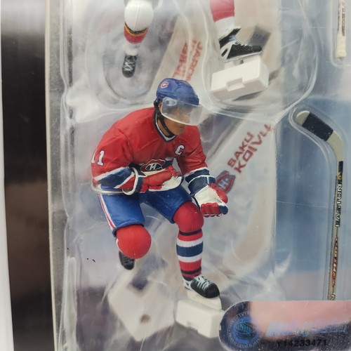 2003 McFarlane NHL Hockey Jarome Iginla & Saku Koivu 2 Pack Figur Set - Bild 3 von 7