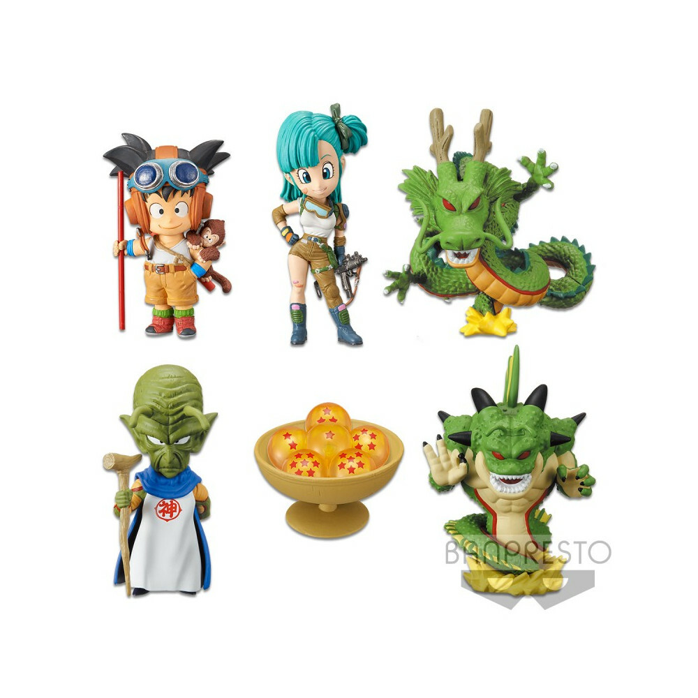 Banpresto Dragonball - WCF - РАЛЛИ СОКРОВИЩ, Том 2 - Серия из 6 фигур
