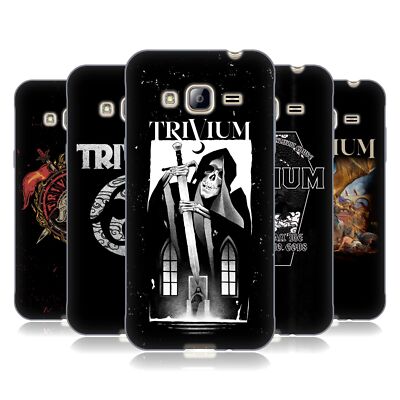 OFFIZIELLE TRIVIUM GRAFIKEN SOFT GEL HANDYHÜLLE FÜR SAMSUNG HANDYS 3