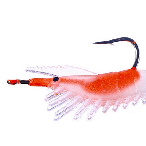 5pcs/pack 6cm3g Soft Lures Durable Angling Artificial Shrimp Fake Baits Fishing - Picture 6 of 13