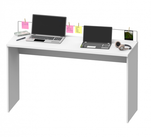 Mesa Escritorio Haley con color blanco oficina habitacion 89x132x45 | eBay