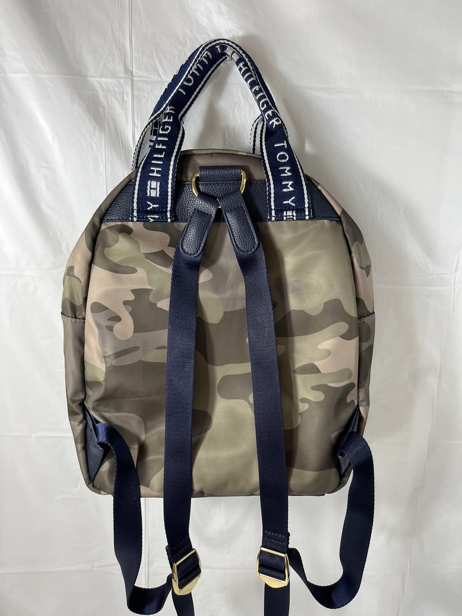 Tommy Hilfiger Portland I Camo & Navy Backpack Tommy Hilfiger backpack camo and navy | eBay main image 4