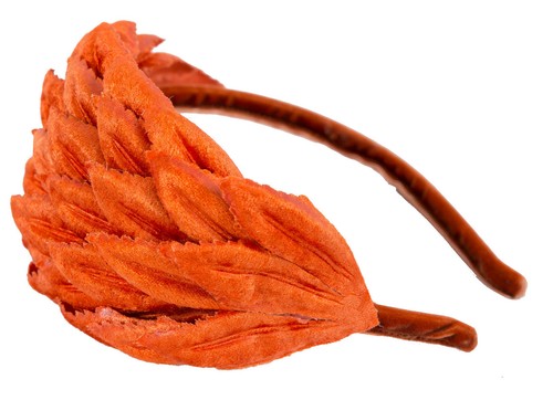 Petite orange racing fascinator headband Max Alexander New Collection Au Seller - Picture 3 of 4