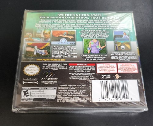 My Hero: Doctor (Nintendo DS, 2009) Factory Sealed!!! New!!! - Picture 2 of 2