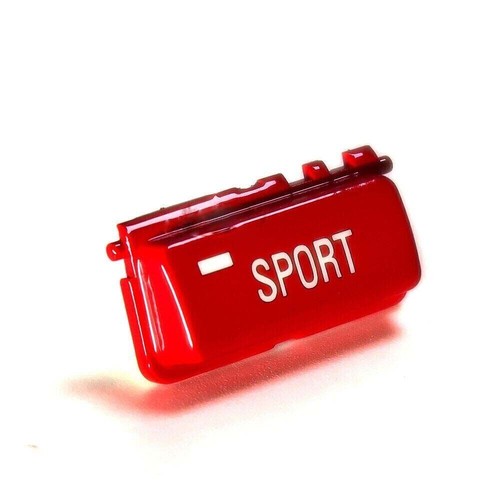 Red For BMW E46 M3 1998 1999 2000 01-2004 Replace Sport Mode Sport Button Covers - Picture 2 of 6