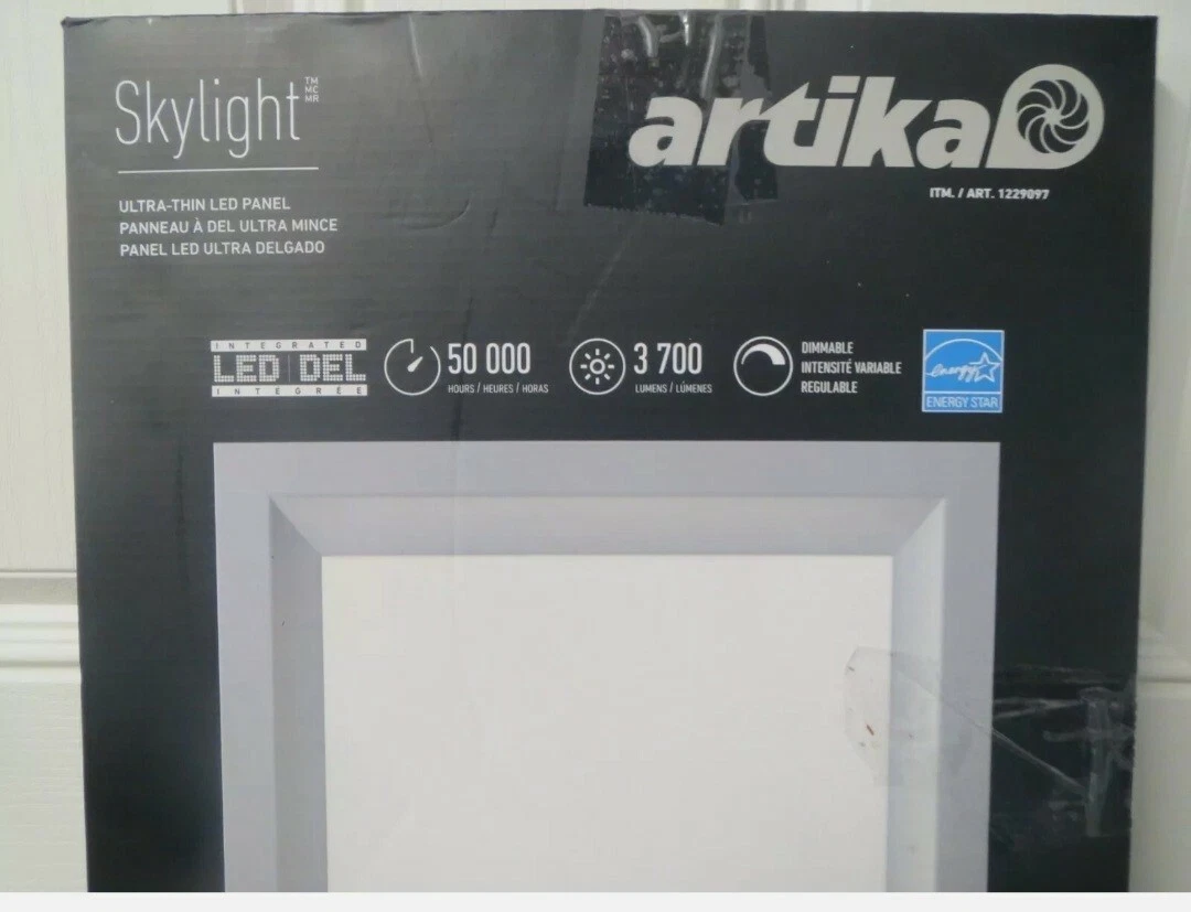 Artika Skylight Ultra Thin LED Panel Light 3700 Lumens 46W FLP14T C NOB