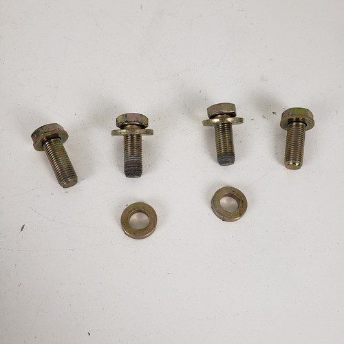 BMW E30 Coupe Front Seat Belt Slide Rail To Body Mounting Bolt x4 72111850076