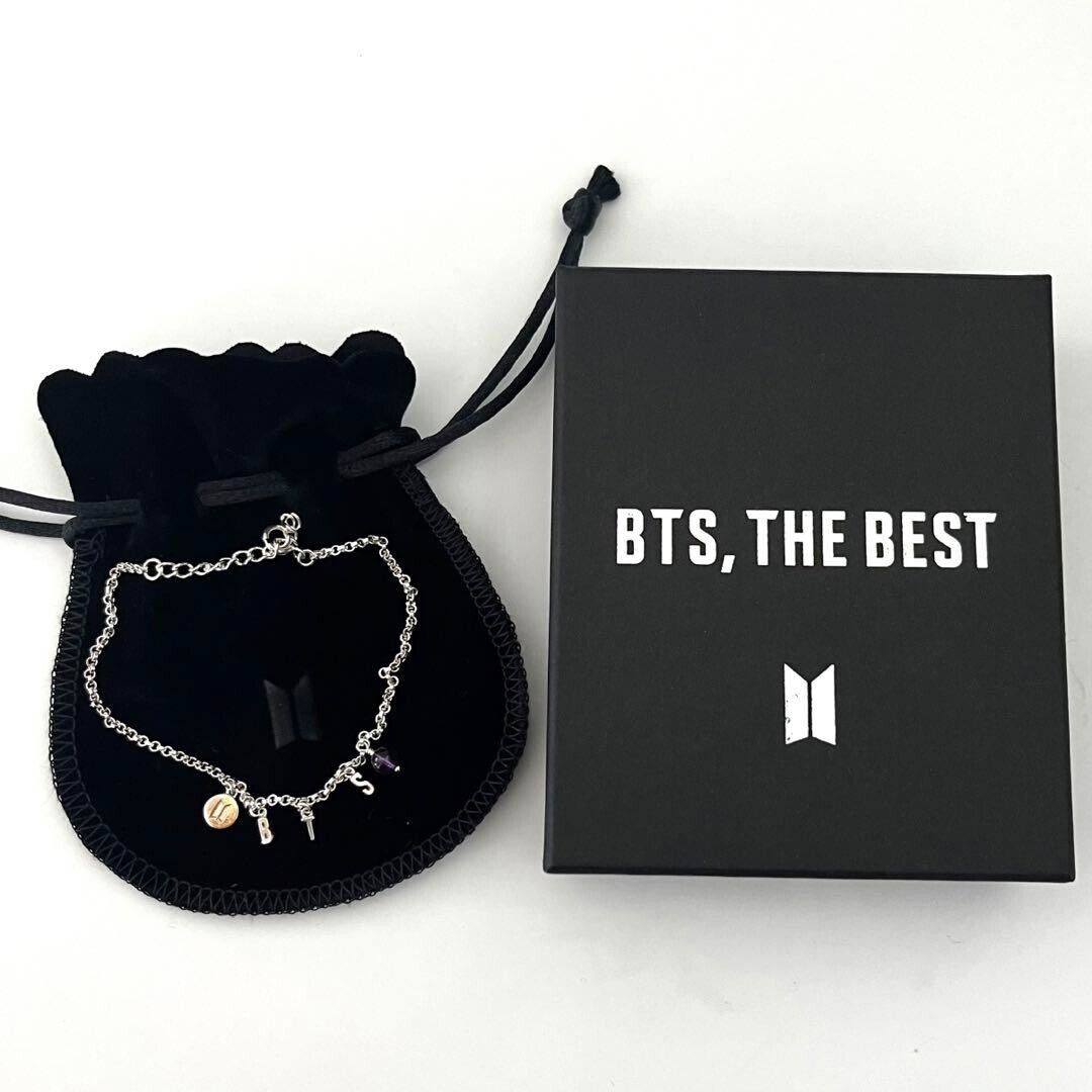 BTS THE BEST official bracelet Silver925 Japan limited weverse BIGHIT MUSIC kpop BTS THE BEST official bracelet Silver925 Japan limited weverse BIGHIT MUSIC kpop