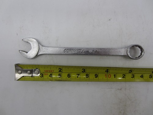 CORNWELL TOOLS 7/16" SAE -- COMBINATION WRENCH -- SHORT -- CW-1414-S - Picture 9 of 9