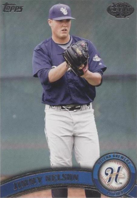2011 Topps Pro Debut - Jimmy Nelson #113 - 1 of 1