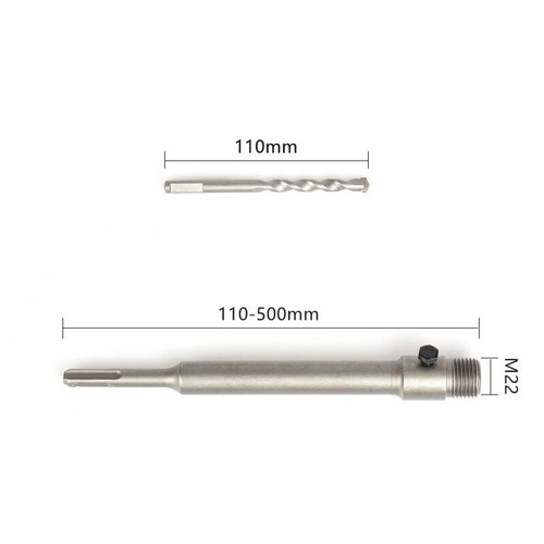 Concrete Hole Saw Wall 30mm-160mm Masonry Drill Bit Connecting Rod Cement Brick - Picture 4 of 50