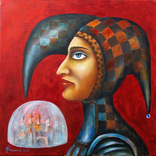 Gemälde ORIGINAL Ölleinwand moderne zeitgenössische Kunst Surrealismus von Pronkin 2021 - Bild 4 von 8