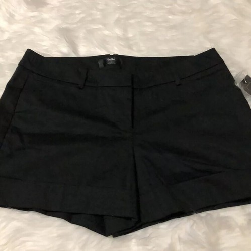 Neu mit Etikett Mossimo Damen kurze Passform mit Bündchen schwarz 3/Coupe 3 Größe 10 - Bild 3 von 7