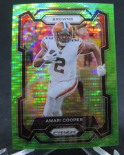 2023 Prizm Amari Cooper Green Pulsar #64 Cleveland Browns