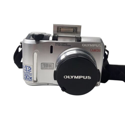 Olympus Camedia C-740 Ultra Zoom 3.2MP 30xTotal Zoom Digital Camera Tested E5418 - Picture 3 of 15