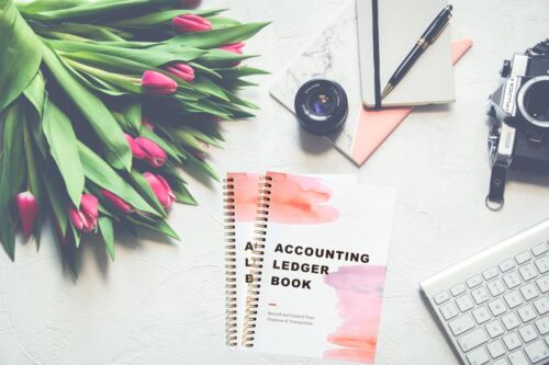 Accounting Ledger Book: Business Income Expense Accounting Journal Entry Book - Picture 2 of 5