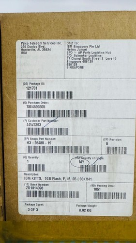 IBM ServeRAID M5200 Series 1GB Flash Raid 5 Cache 44W3393 - Bild 2 von 4