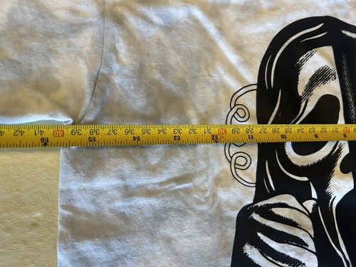 Do you like scary movies? gray tie dye T-Shirt Youth size  S new without tags d5 - Picture 7 of 8