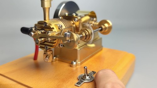 ENGINEDIY M20 1.6cc Mini Horizontal 4 Temps Monocylindre Moteur à Gaz Modèle - Vidéo 1 sur 1