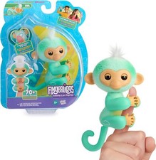 Fingerlings 3116 Interactive Baby Monkey Ava, 70 Sounds  Reactions, Heart Ligh