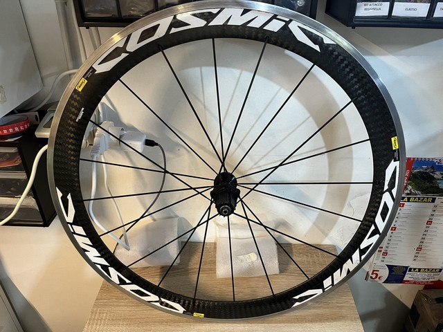 Ruota Cerchio posteriore corsa carbonio mavic cosmic sl corsa 50 mm campagnolo Ruota Cerchio posteriore corsa carbonio mavic cosmic sl corsa 50 mm campagnolo