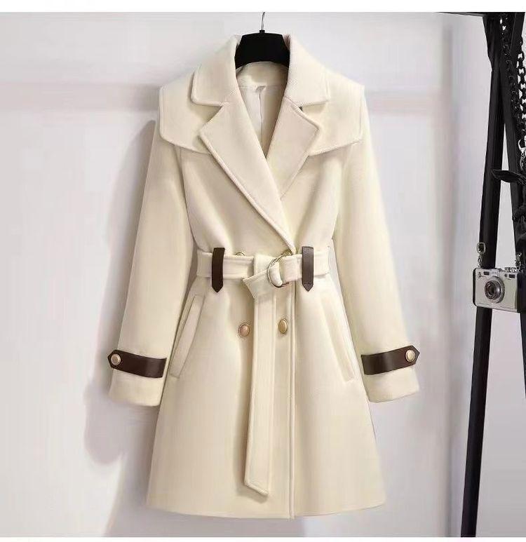 Women's Formal Lapel Autumn Winter Jacket Clothing Coat Slim